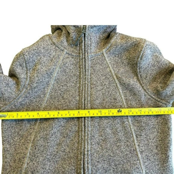 The North‎ Face Purple Full Zip Fleece Lined Hooded Sweater Womens XS - Picture 5 of 7